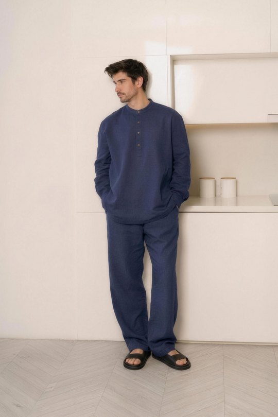 The Grain Co-ord Set (Pure Linen)