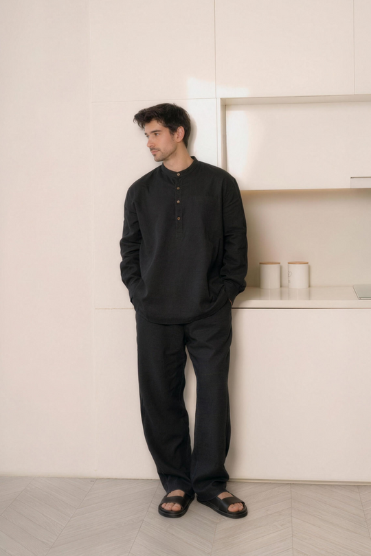 The Grain Co-ord Set (Pure Linen)