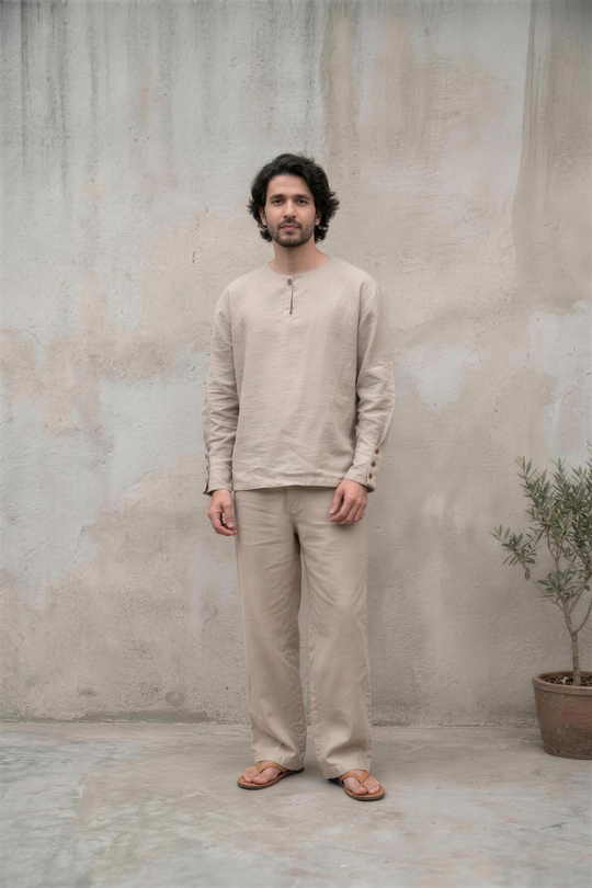 The Unhurried Co-ord Set (Pure Linen)