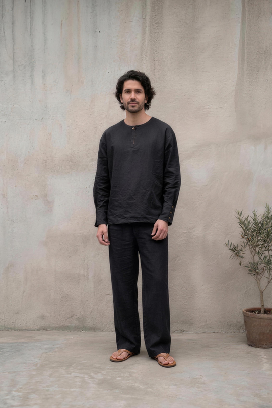 The Unhurried Co-ord Set (Pure Linen)
