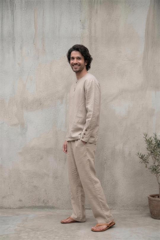 The Unhurried Co-ord Set (Pure Linen)