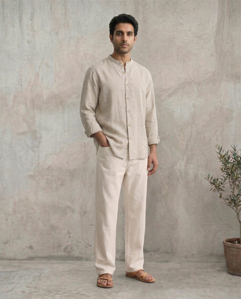The Oasis Shirt (Pure Linen)