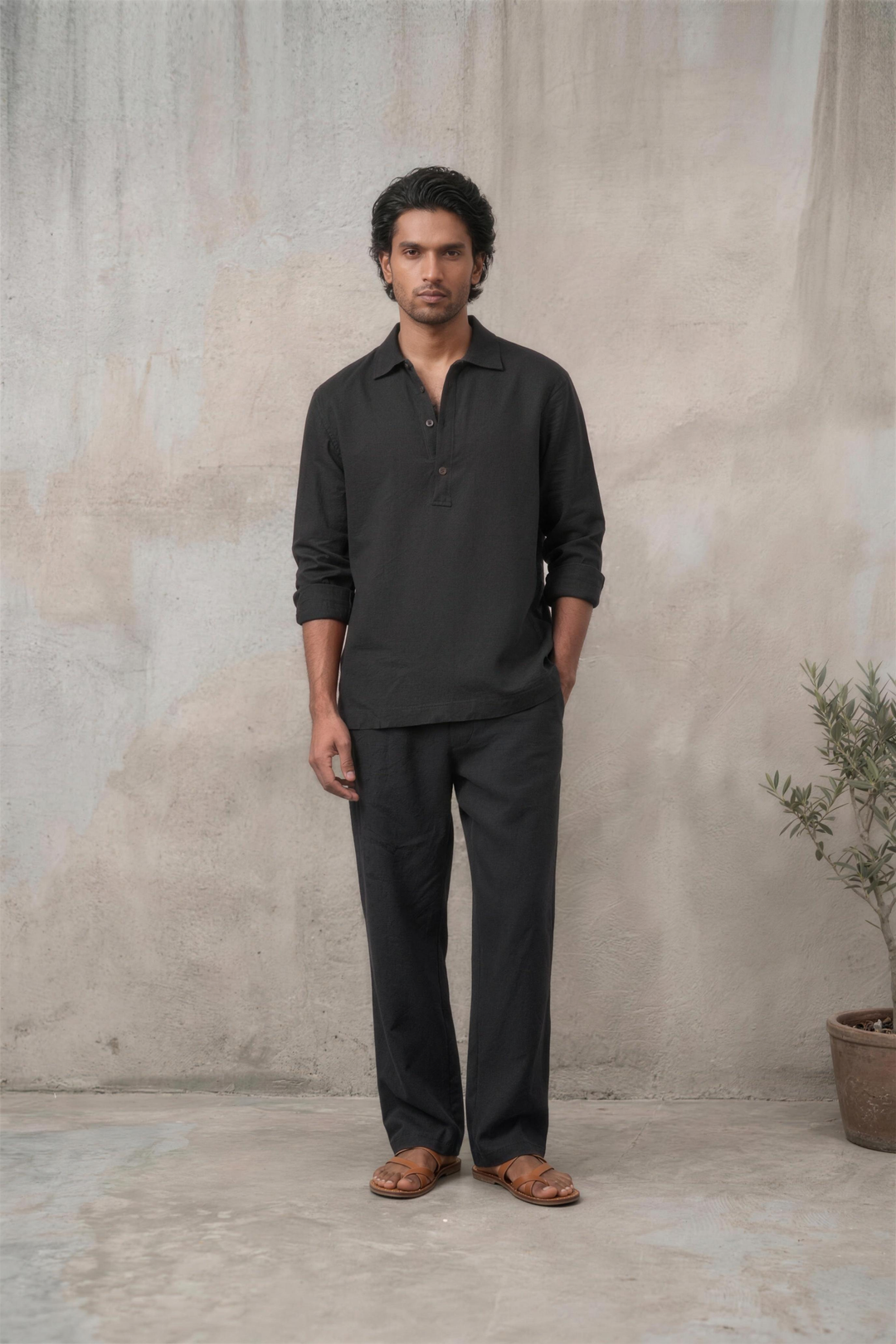 The Sorrento Co-ord Set (Pure Linen)