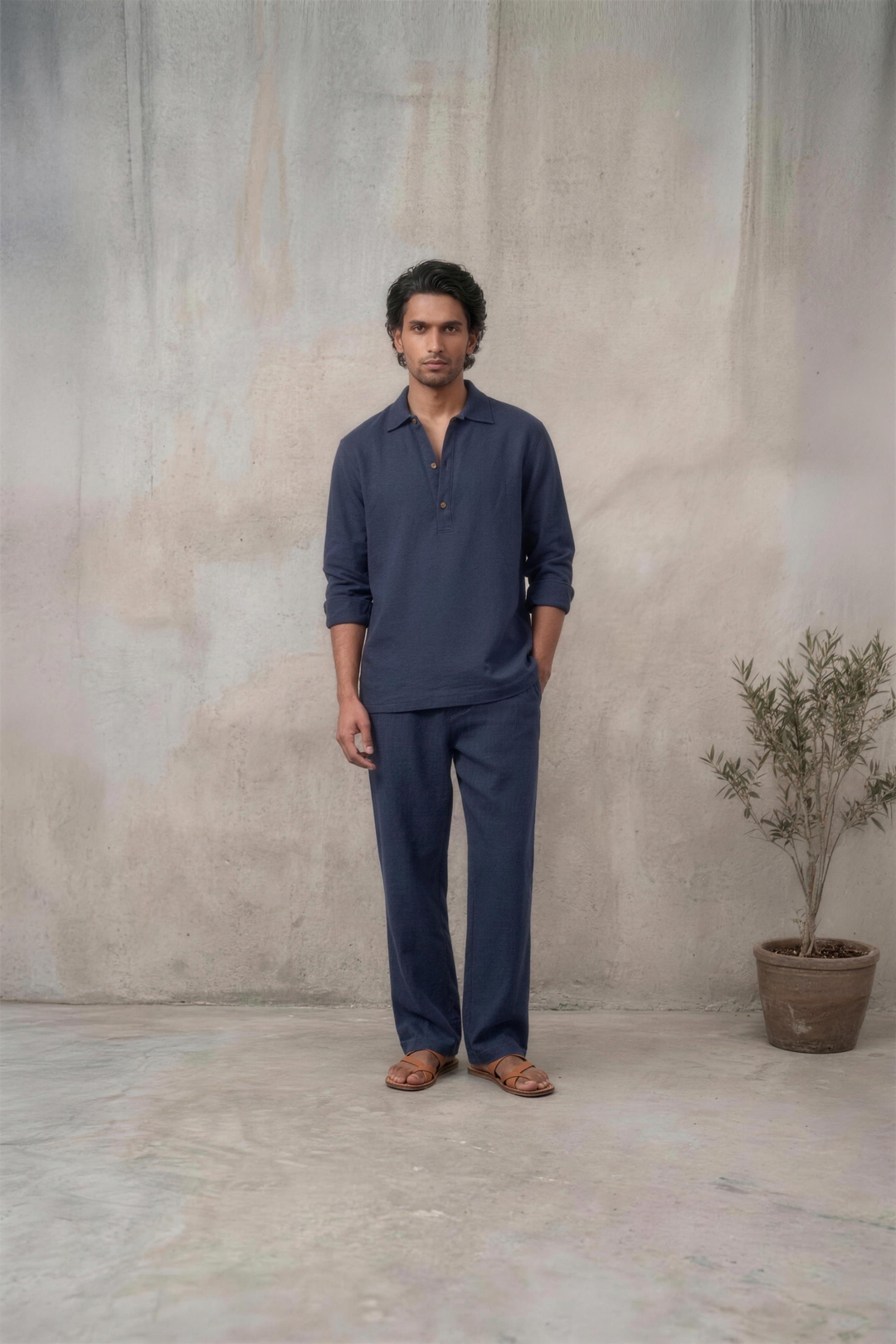The Sorrento Co-ord Set (Pure Linen)