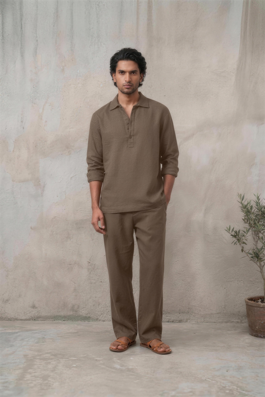 The Sorrento Co-ord Set (Pure Linen)