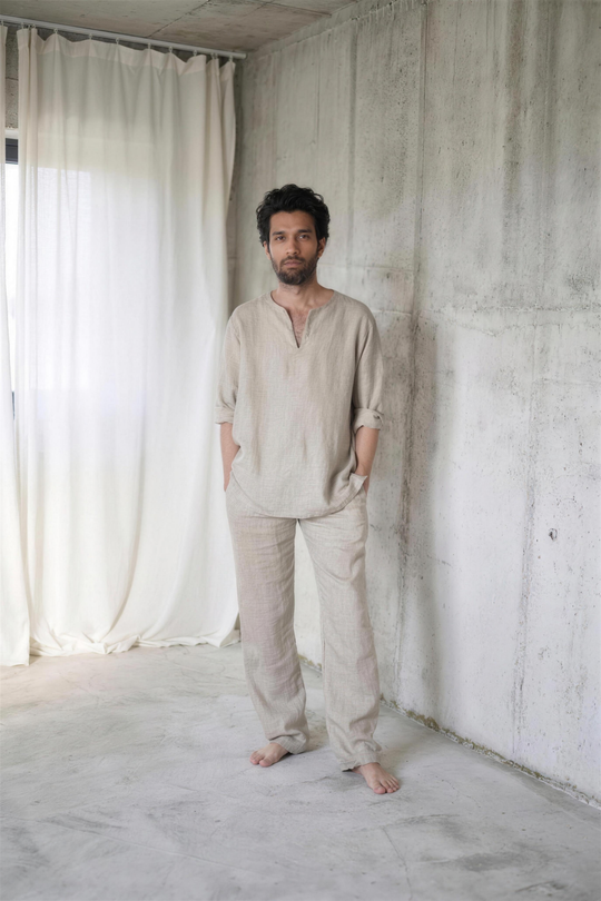 The Dawn Co-ord Set (Pure Linen)