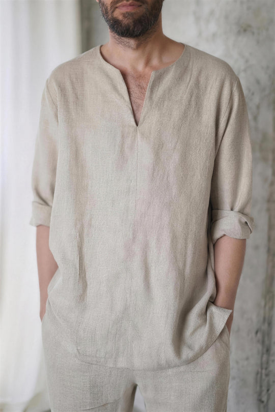 The Dawn Co-ord Set (Pure Linen)