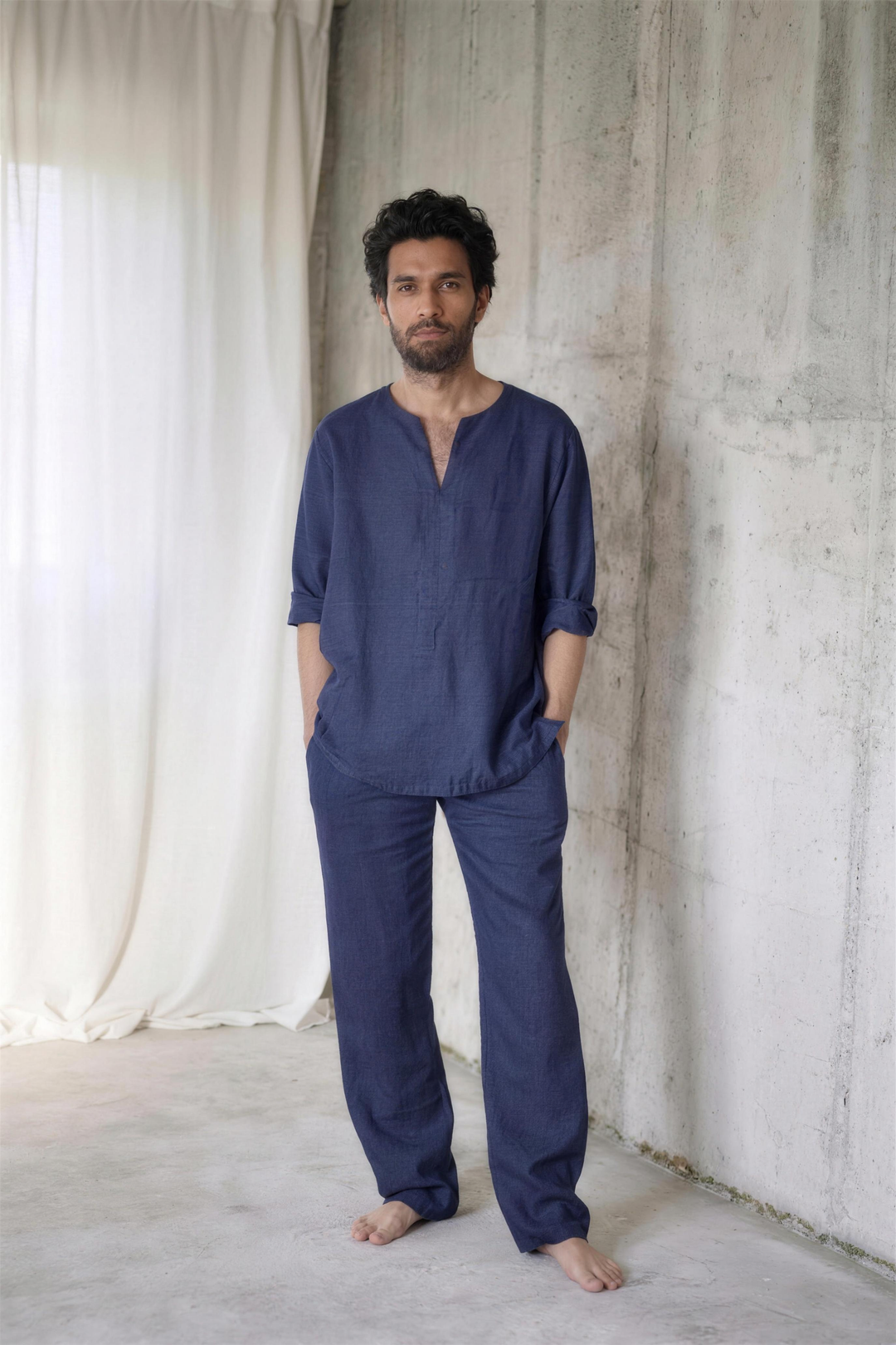 The Dawn Co-ord Set (Pure Linen)