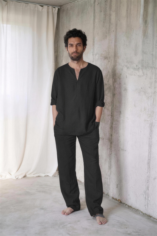 The Dawn Co-ord Set (Pure Linen)